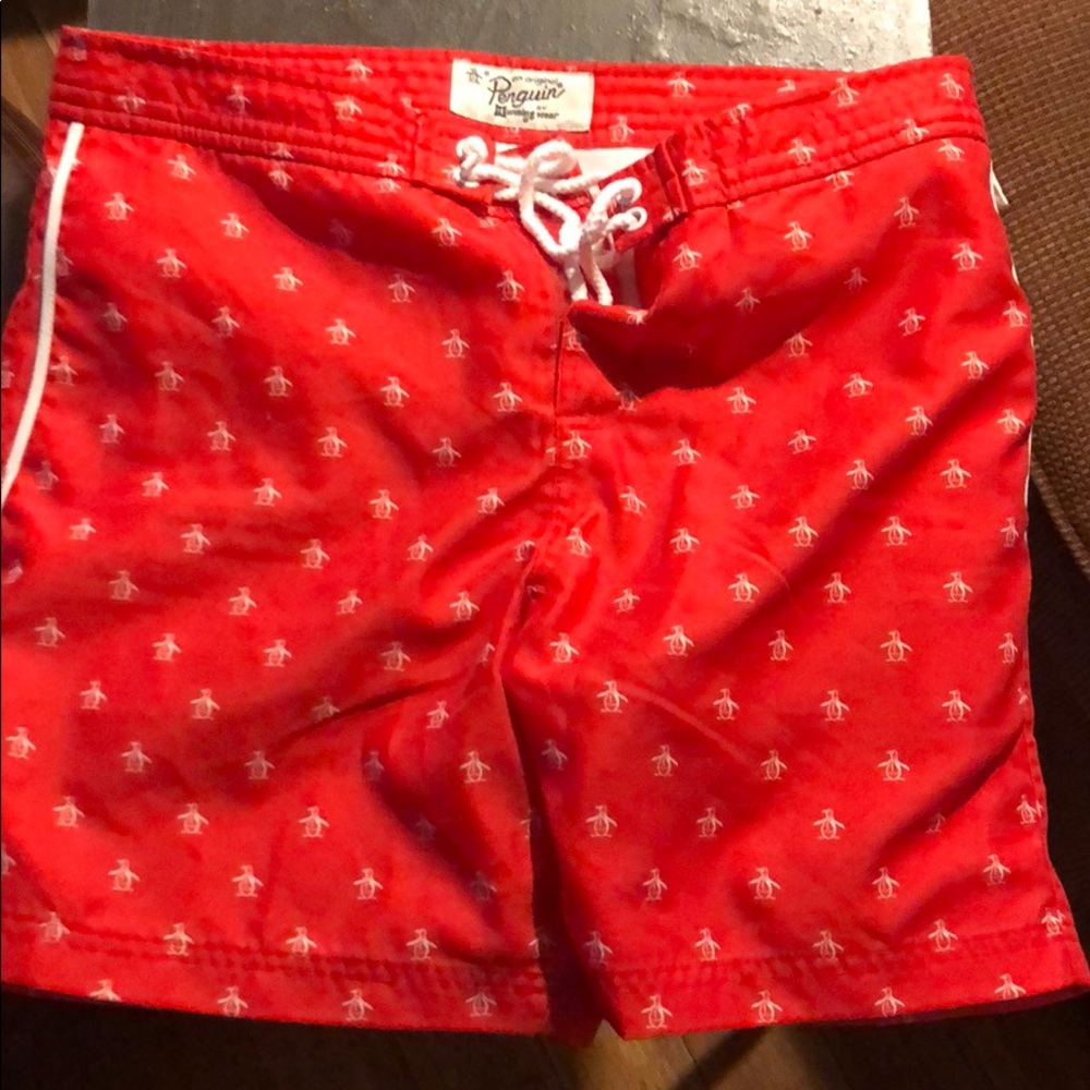 NEW men’s club penguin swimsuit